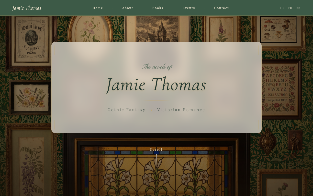 Jamie Thomas Books — Gothic Fantasy & Victorian Romance